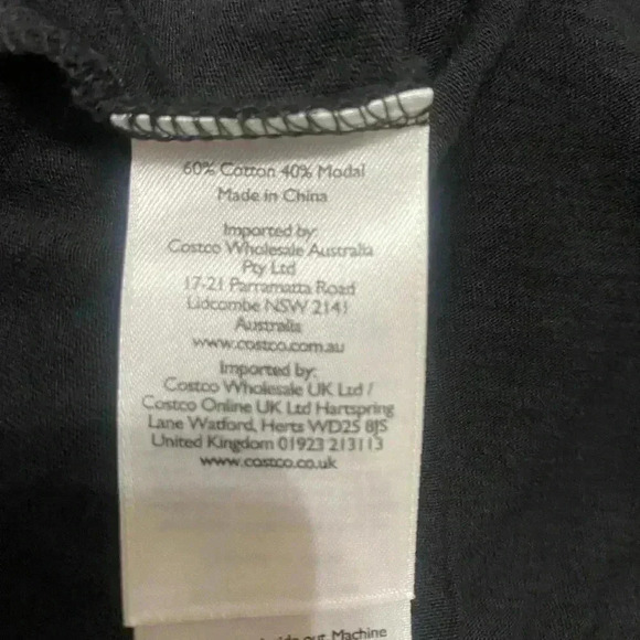 Eddie Bauer Womens 3/4 sleeve criss cross/key hole black shirt, size Small  XXL - Picture 5 of 6